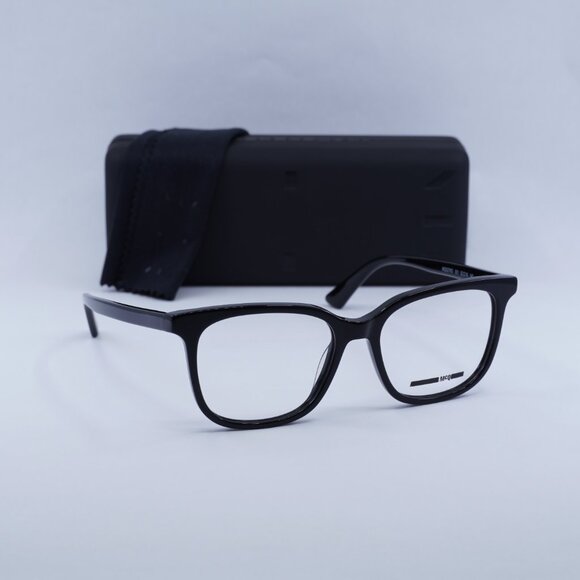 🕶️ New Alexander McQueen MQ0276O 001 Eyeglasses - Black Frame 52mm - Picture 11 of 11